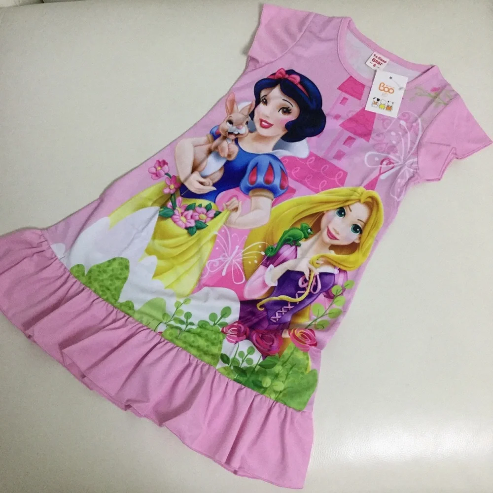 Princess Snow White Rapunzel Nightgown